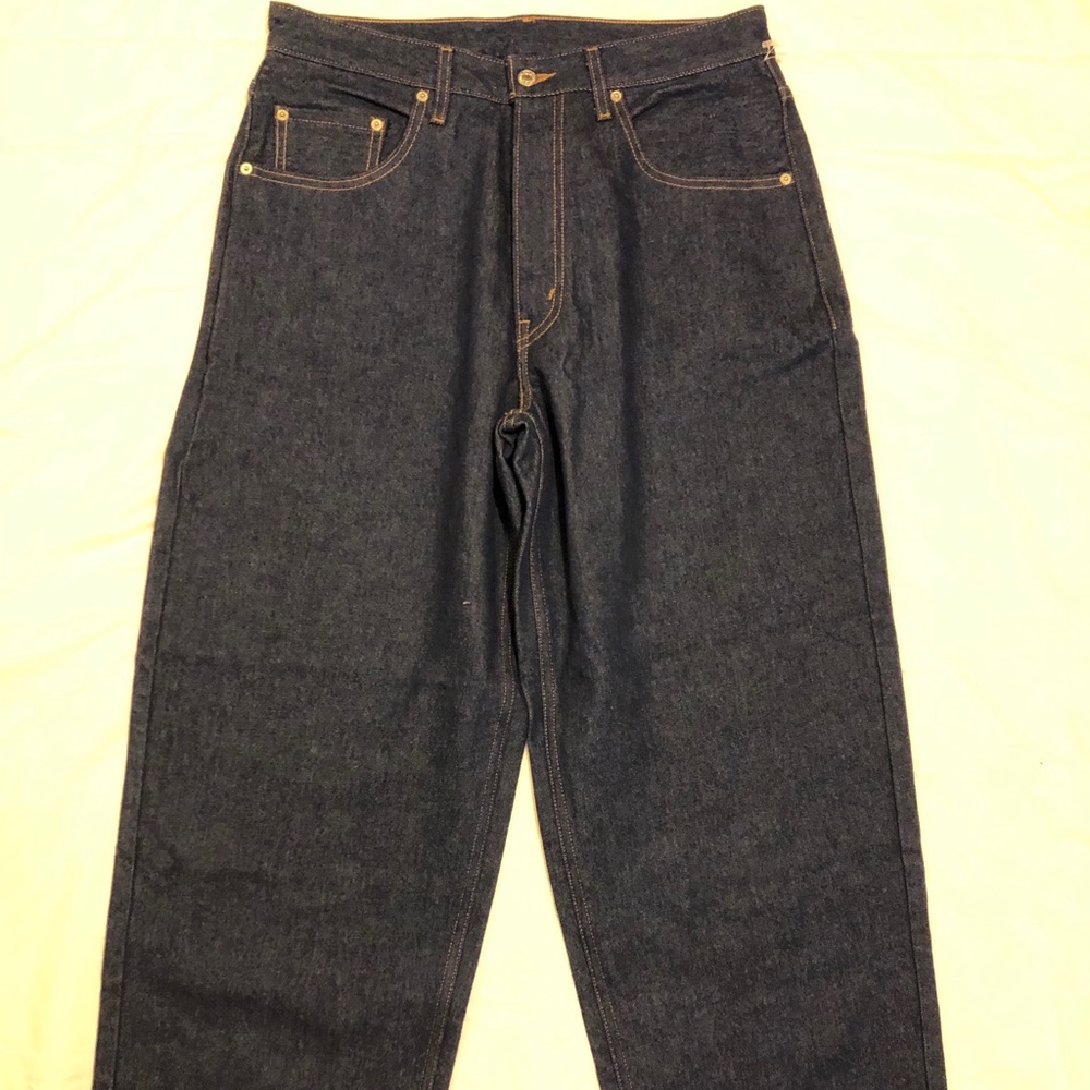 Levi’s- Super Baggy 501s or 505s